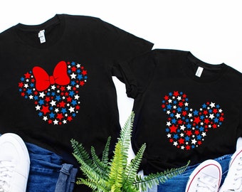 4th of July Mickey Minnie ears shirt,disney 4th of july,  4th of july shirt,  disney family shirt, disney family shirts, disney shirt,