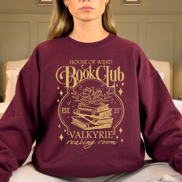 ACOTAR House Of Wind Book Club Shirt, Night Court Velaris House Of Wind Library Sarah J Maas Throne of Glass, Valkyrie Reading Room SJM