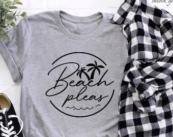 Camiseta de playa, camisetas de viaje de chicas, camiseta de vacaciones, camisetas de vacaciones familiares, camiseta de vacaciones con amigos, camiseta de palmeras, camiseta de verano, camiseta de playa