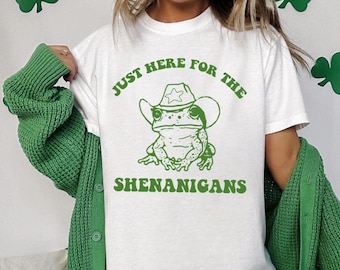 St Patrick's Shenanigans Shirt, St. Patrick's Day shirt, Funny St. Pattys Sweater, st patricks sweater, shamrock sweatshirt , Retro Irish