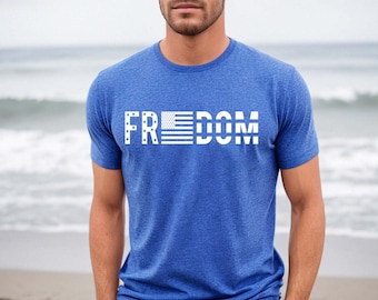 Camiseta de la libertad, camiseta de la libertad, camiseta del mandato de la libertad, camiseta de la bandera estadounidense, camiseta del cuatro de julio, camiseta patriótica, camiseta conservadora, camiseta estadounidense