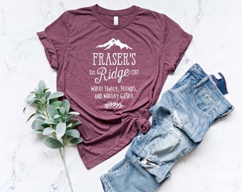 Fraser Ridge Shirt, Outlander Shirt, Funny Shirt, Family Trip Shirts, Family Trip Matching Outfit,