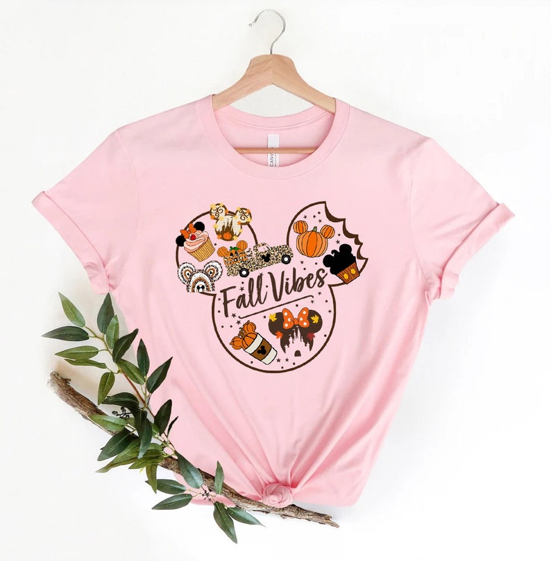 Disney Halloween shirt, Disney Head, thanksgiving outfit, Thankful Tee, thanksgiving family, Fall Vibes, Cute Fall Disney Mickey Shirt image 5