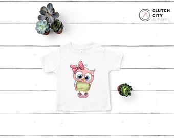 Cute Owl Shirt, Cute Baby Shirt