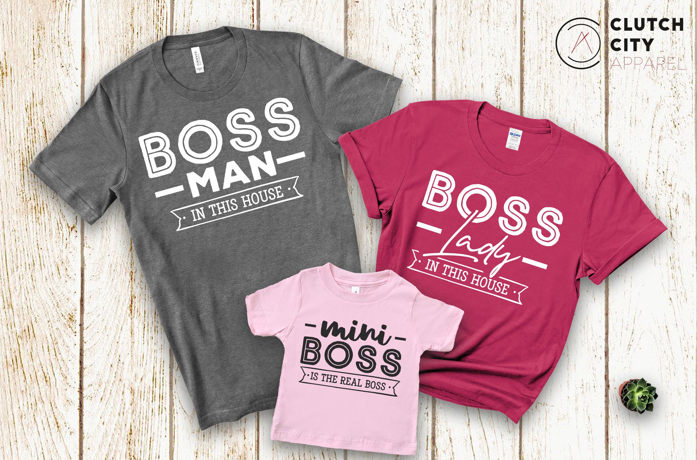 Boss Family Shirts, Boss Daddy, Boss Mommy, Mini Boss, Family Trip Shirts,  Family Trip Matching Outfit, Ear Family Shirts - Etsy, image size:2273x1500