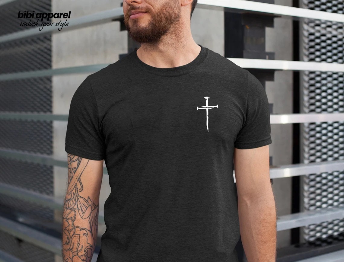 Cross Shirt, Faith Cross Shirt, Christian Gift, Faith Gift, Christian Shirts, Gift For Him, Gift For Her, Faith Cross, Fathers Day Shirt