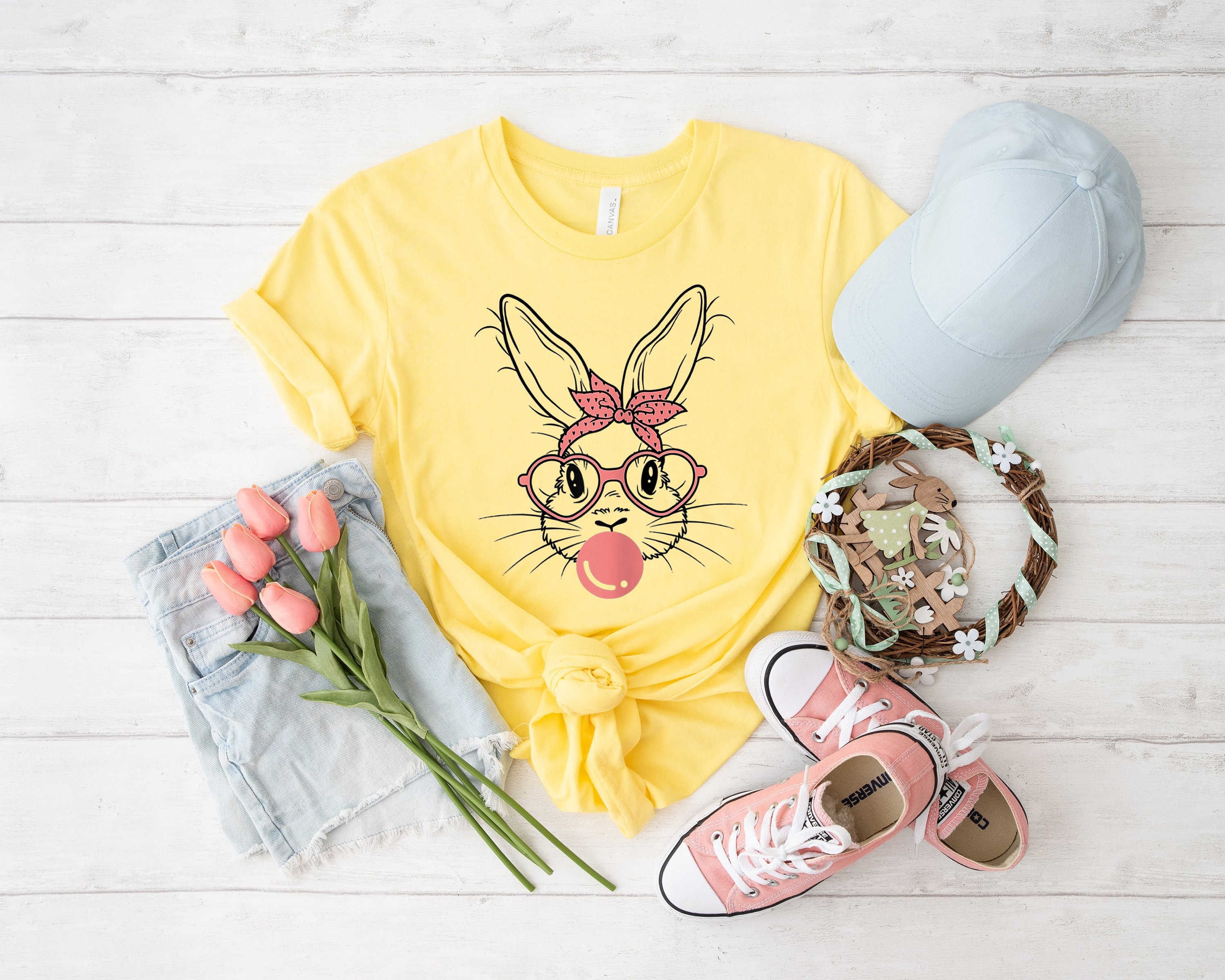 Bunny With Leopard Glasses Shirt,rabbit Lover Shirt, Rabbit Lover Gift,  Kids Easter Shirt, Easter Shirt, Bunny Shirt, Easter, Easter Day - Etsy