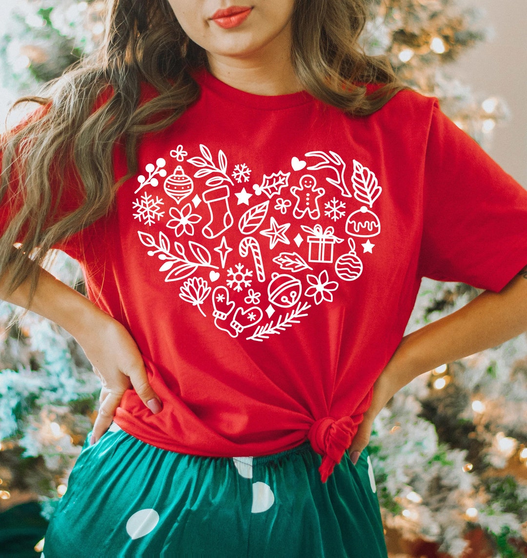 A Girly Christmas - T SHIRT - (Jerzee/Gildan) main image 1