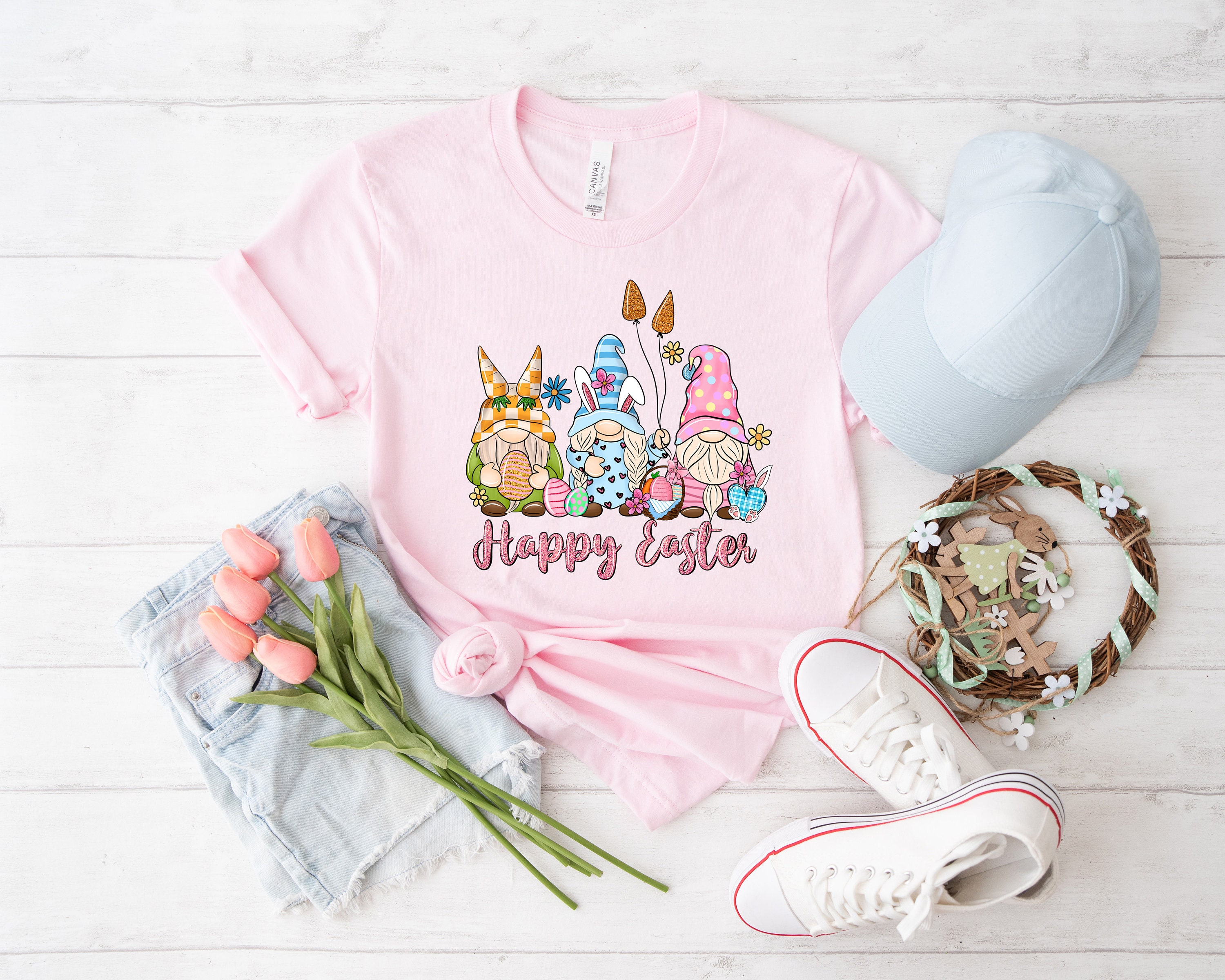 Discover Happy easter gnome shirt, easter gnome shirt, gnome T-Shirt