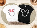 Mickey-Minnie Mouse Shirt, Disney couple shirt, Disney Family Shirt, Custom Disney Shirt, Disney Matching, Disneyworld Shirt, disneyland