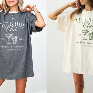 Bachelorette Party Shirts, The Bach Club Bachelorette Shirts, Custom Bachelorette Shirts, Personalized Luxury Bachelorette, Social Club Bach