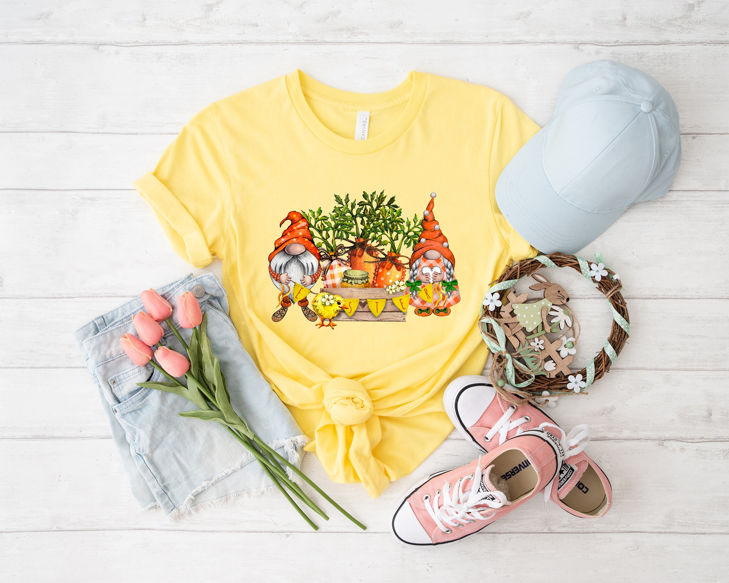 Discover Easter gnome shirt, easter shirt,  bunny shirt, Egg Shirt,  Bunny with Glasses, Bunny Lover T-Shirt