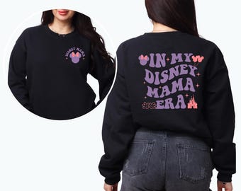 In My Disney Mom Era Sweatshirt, Minnie Mouse Mom Shirt, Disney Mom Shirt, Disney Mama Shirt, Disney Mothers Day Shirt, Mickey Mom Shirt