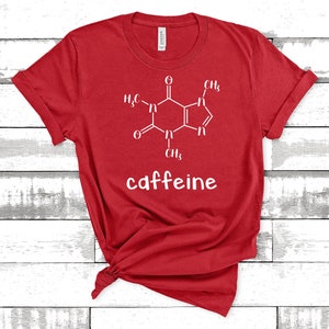 Caffeine formula T-shirt, Coffee T-shirt, Caffeine T-shirt, Unisex T-shirt, Womens T-shirt