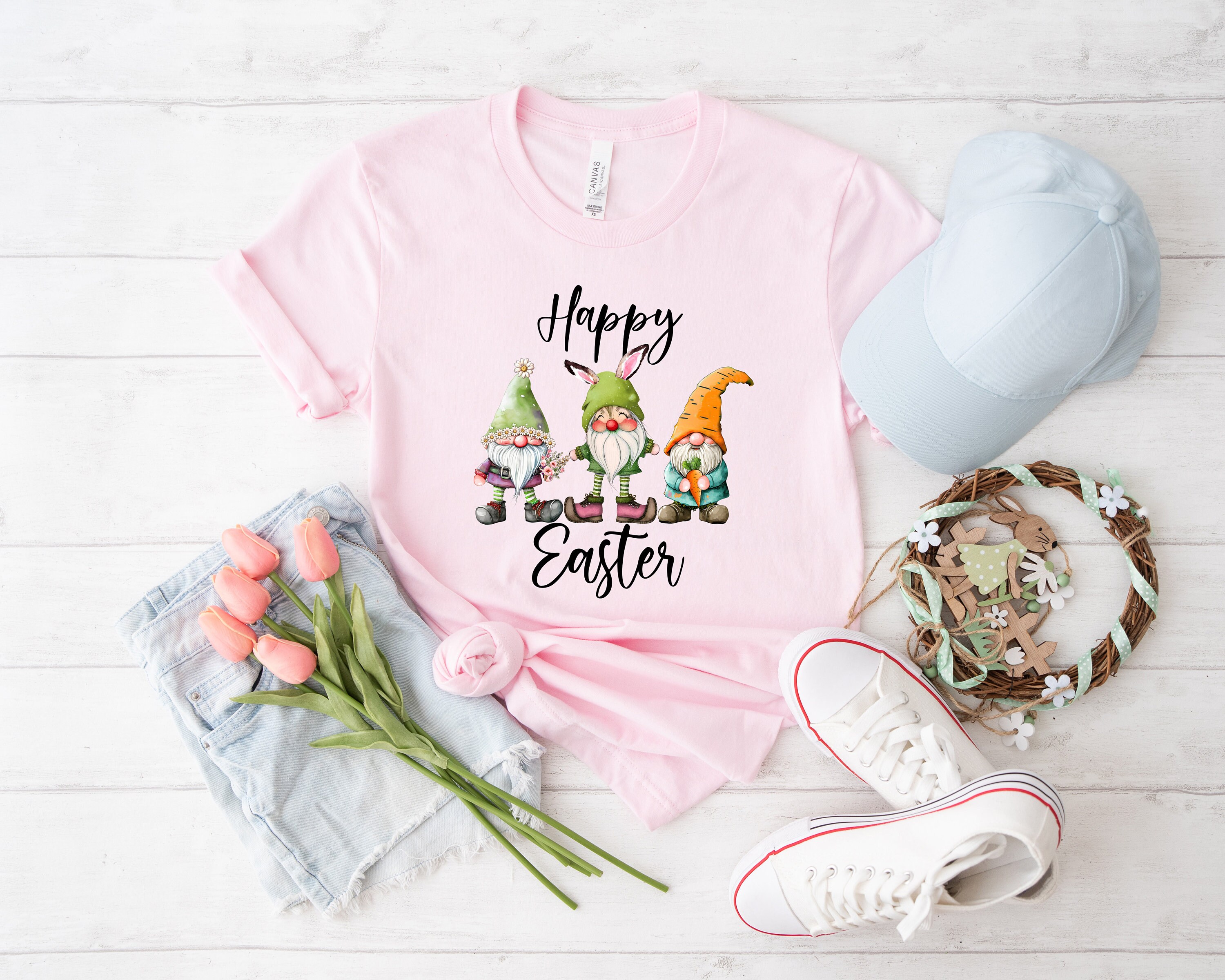 Discover Happy easter gnome shirt, gnome shirt, easter shirt, happy easter, bunny T-Shirt