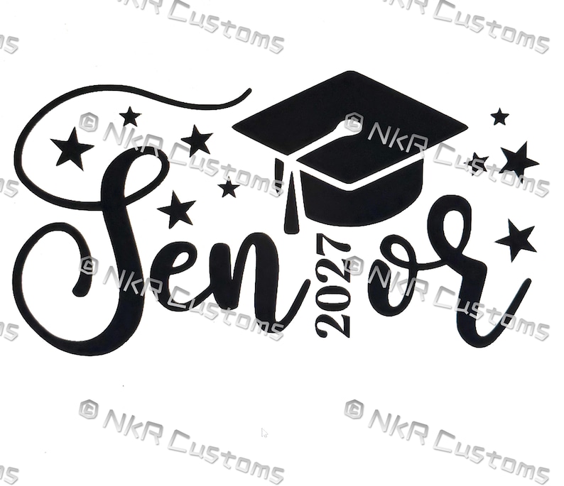 Class of 2027 SVG Bundle | Senior Graduation Design (digital Download ...