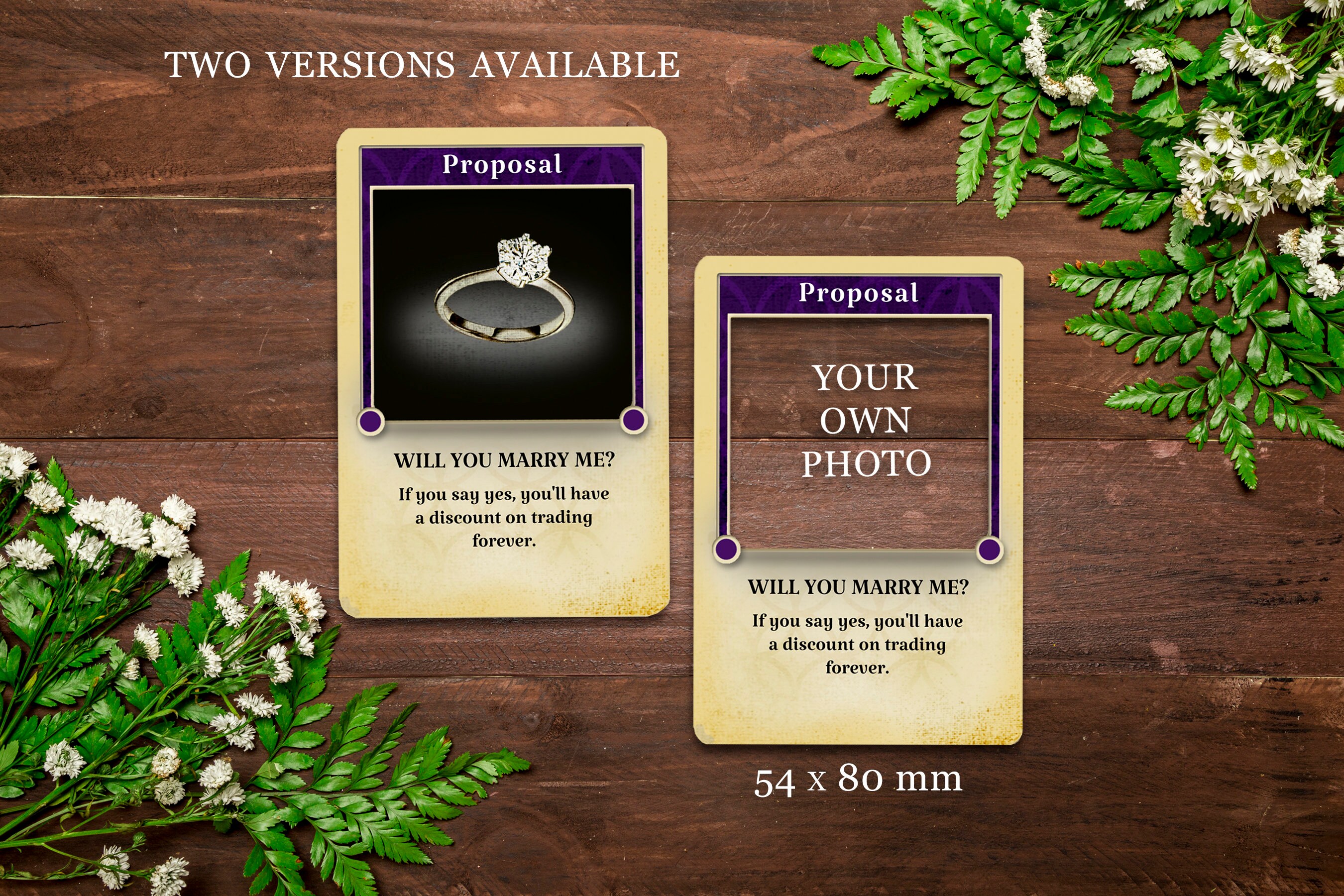 KLAUS Custom Board Game Proposal Card for Popular Game DIY Etsy