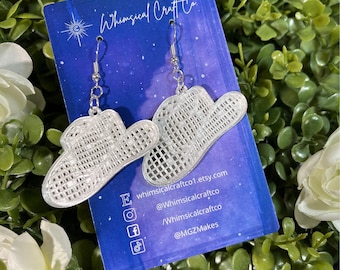 Custom Disco Cowboy Hat Earrings Mirror Acrylic - Mirror Hat Earrings - Disco Jewelry - Cowboy Hat Jewelry - Beyhive Gift  -  Nash Bash Bach