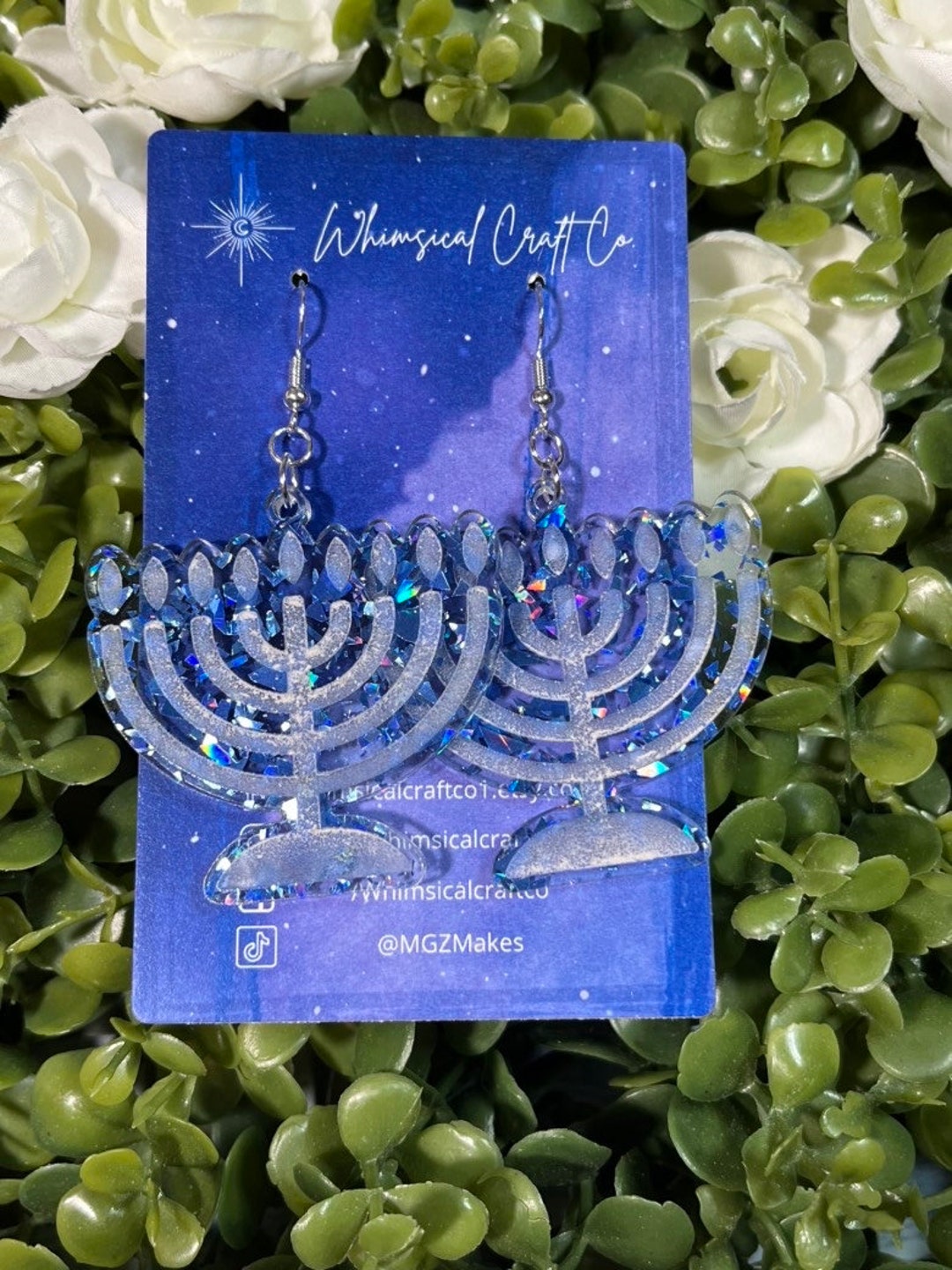 Hanukkah earrings kids