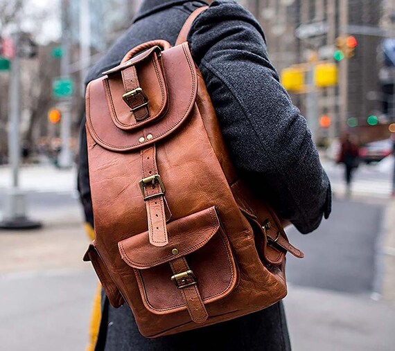 Vintage Bag Personalized Leather Bag 