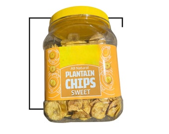 Sweet plantain chips 450g