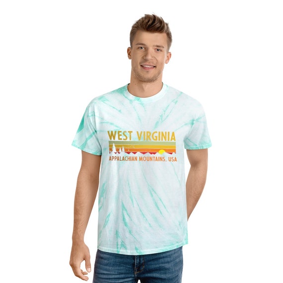 West Virginia Tie Dye Shirt / West 