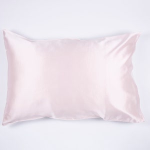 Flip Me Pink silk pillowcase