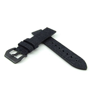 Premium Japanese Dry Denim Watch Strap | 20mm, 22mm, 24mm