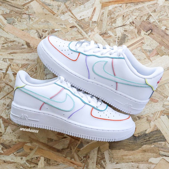air force 1 outline custom