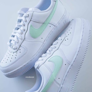 air force 1 mint swoosh