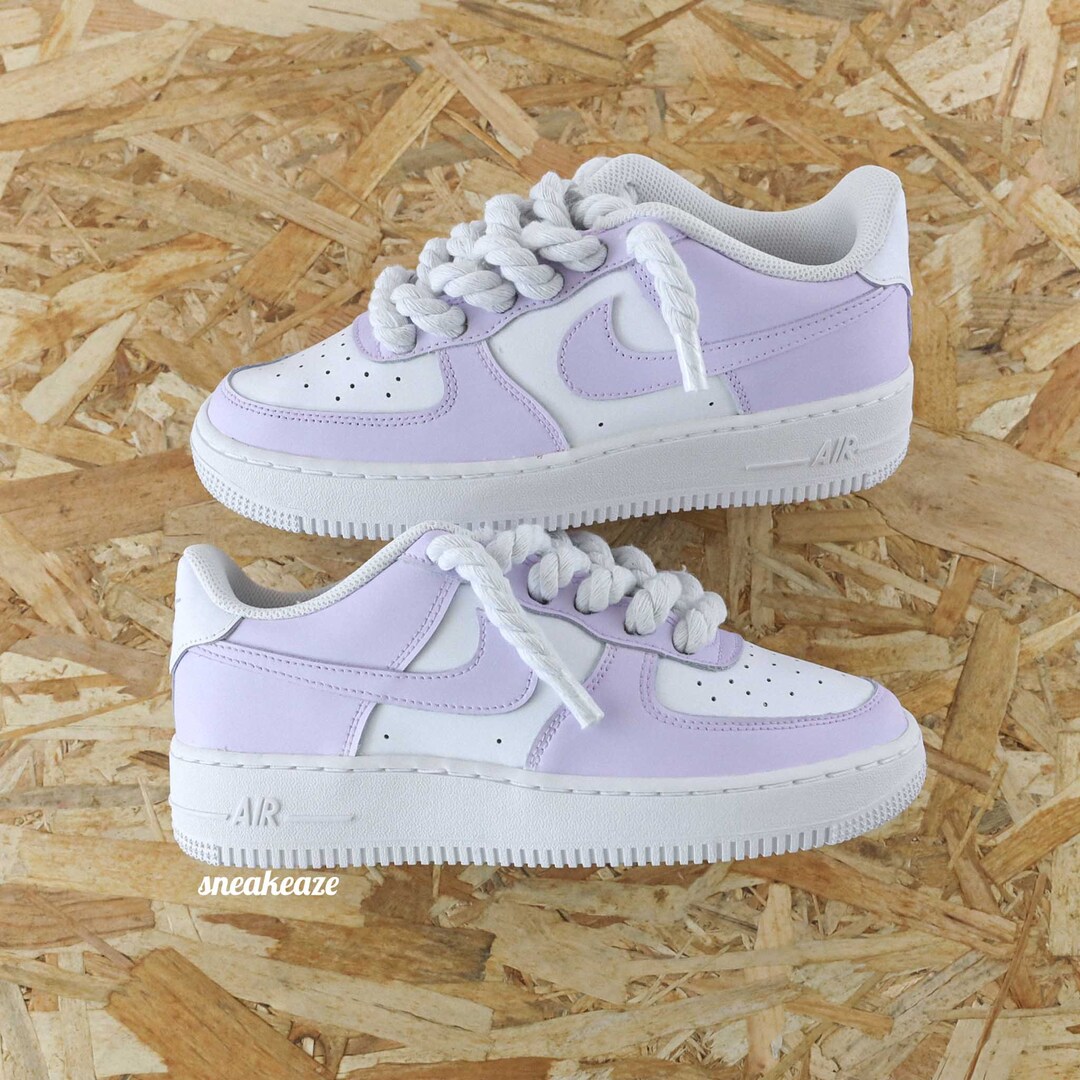 custom lavender af1