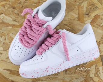 Air Force 1 Splash Custom Rope Laces More Color Unisex