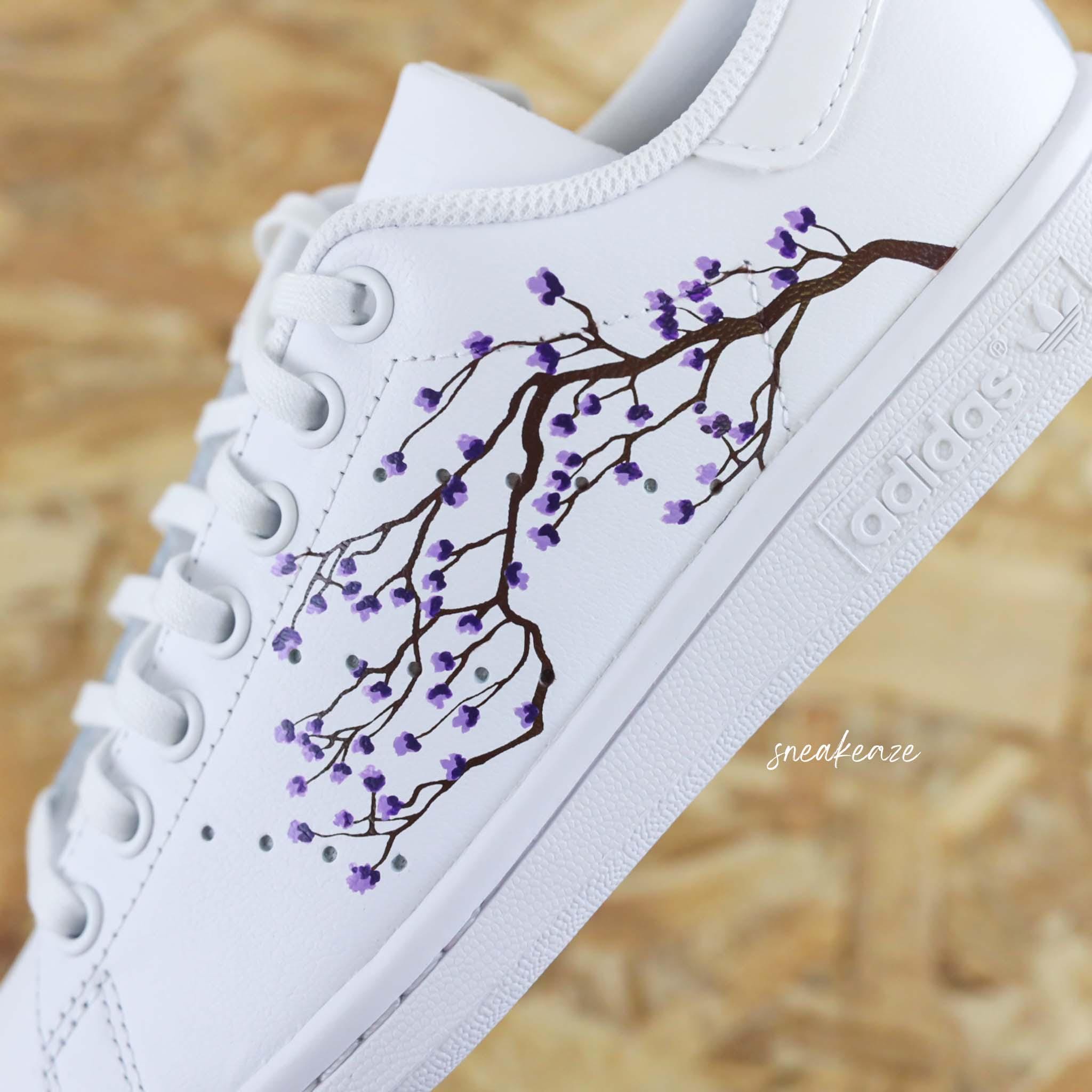 スタンスミス カスタム サクラ チェリー ブロッサム スニーカー