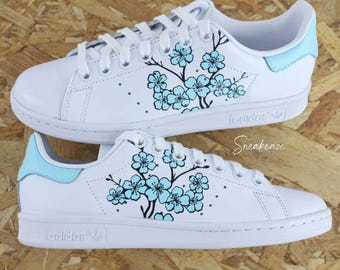 adidas gazelle silver green womens adidas Originals Stan Smith x Liberty London Off White/Gold Metallic Women's Shoes, Size: 9 main image 0