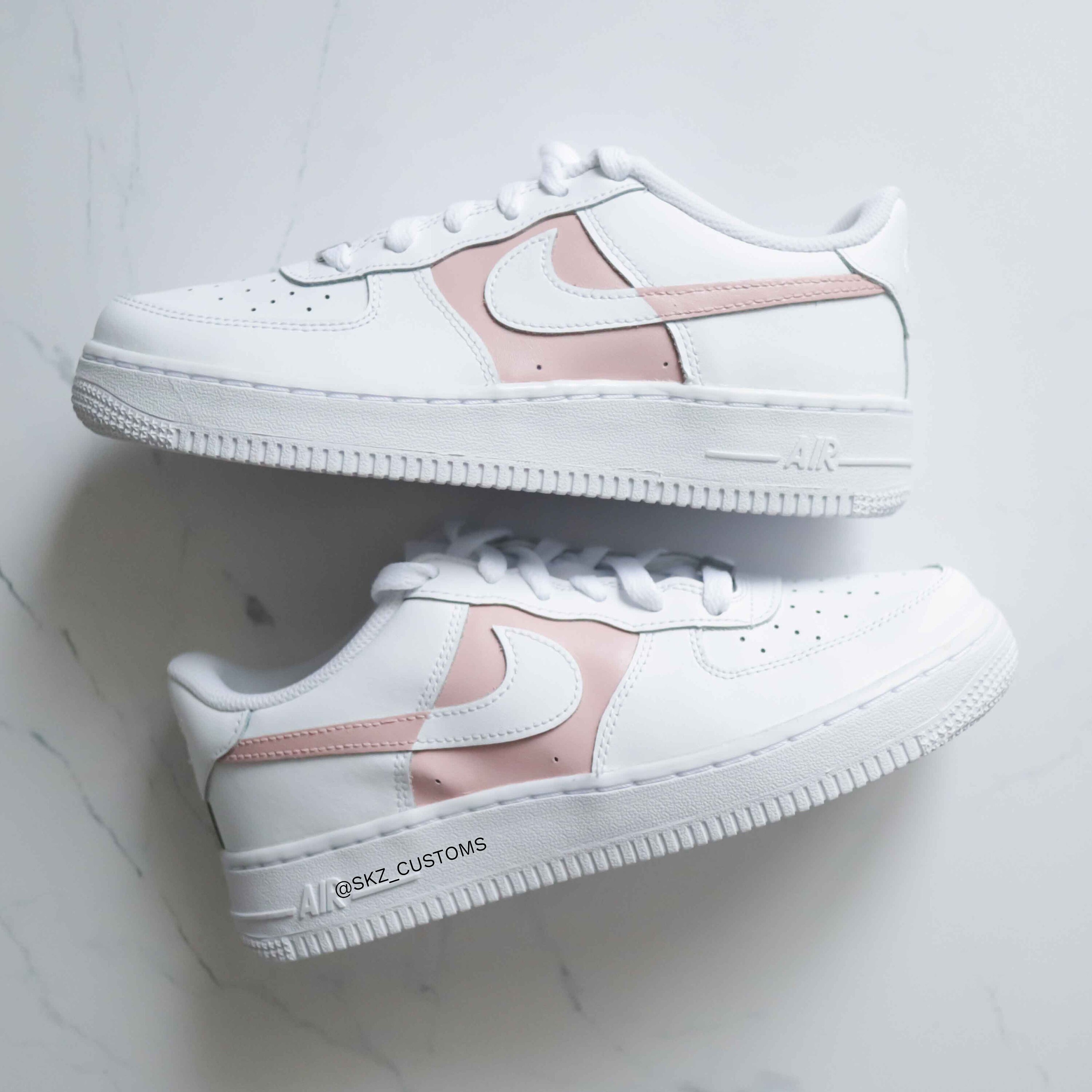 nike air force 1 pale pink