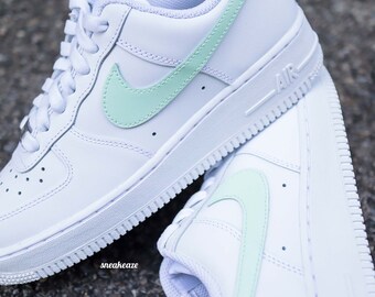 nike air force sage low blue