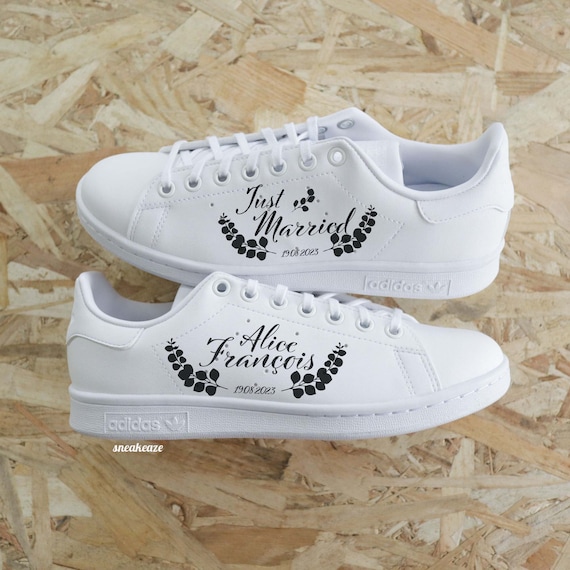 CUSTOM WEDDING baskets stan smith custom personnalisable pr noms