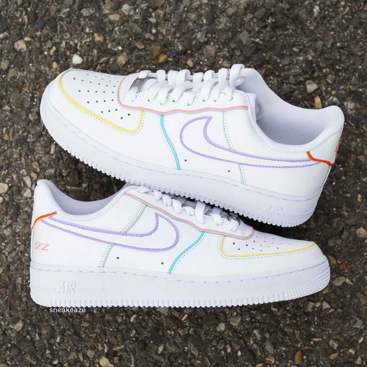 Nike Air Force 1 Outline 2 | Etsy