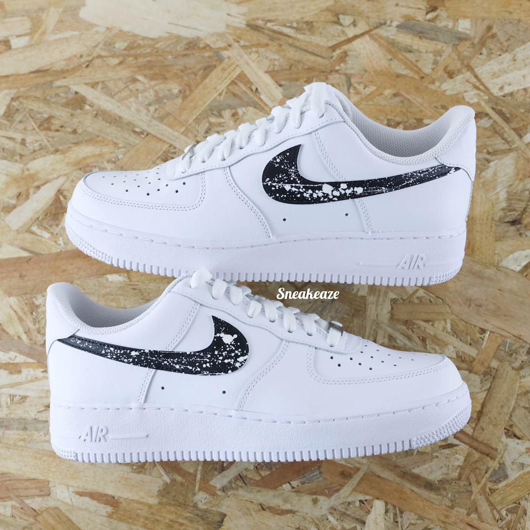 custom air force 1 velcro swoosh