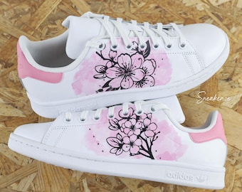 adidas gazelle silver green womens Women's adidas Stan Smith Shoes Hello Kitty