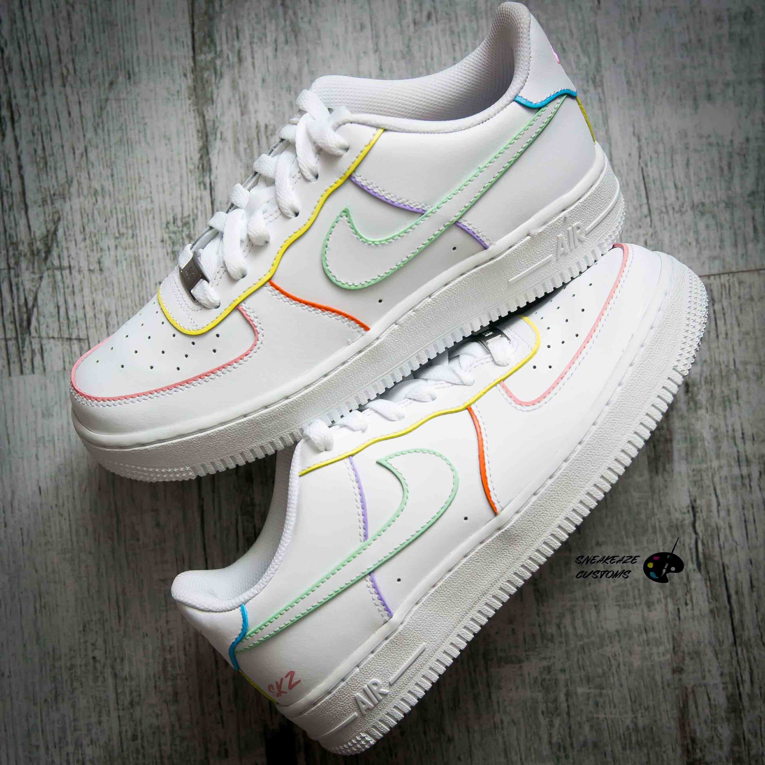 nike air force 1 silhouette