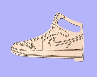 Table Saw Push Stick Sneaker Design 1 | Dxf. Svg. Ai. Eps. Pdf. Crv w/ toolpaths |