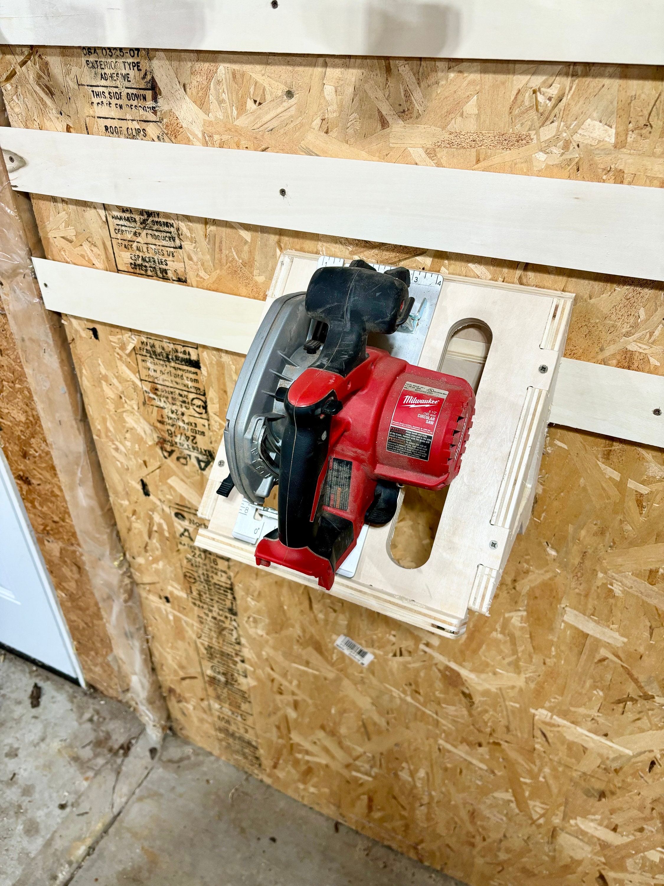 Circular Saw Storage | *DIGITAL FILES* | French Cleat Wall | Dxf. Svg ...