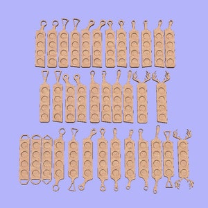 Beer Flight | 35 Designs | Beer Serving Tray | Beer Paddle | Vector files for CNC | Dxf. Svg. Ai. Eps. Pdf. Crv with toolpaths