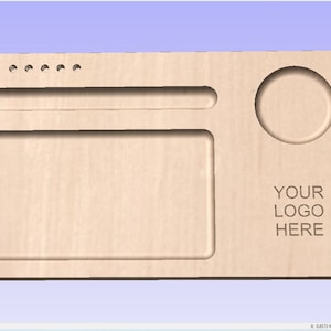 Rolling Tray - Vector files for CNC - (Dxf. Svg. Ai. Eps. Pdf. Crv with toolpaths) Make Your Rolling Tray