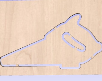 Table Saw Push Stick | Vector files for CNC | (Dxf. Svg. Ai. Eps. Pdf. Crv with toolpaths) Saw Handle Push Stick