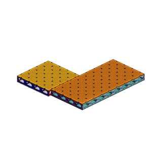 Archivos CNC para banco de trabajo con caja de torsión / Archivos CNC de alta calidad para mesa de taller de 4 x 4 y 4 x 8 / Dxf, Svg, Ai, Eps, Pdf, Crv con trayectorias de herramientas /