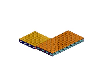Pliki CNC do stołu warsztatowego Torsion Box | Wysokiej jakości pliki CNC do stołu warsztatowego 4x4 i 4x8 | Dxf. Svg. Ai. Eps. Pdf. Crv ze ścieżkami narzędzi |