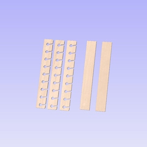 CNC-filer för hatthylla, basebollkeps | *DIGITALA FILER* | Dxf. Svg. Ai. Eps. Pdf. CRV med verktygsbanor |