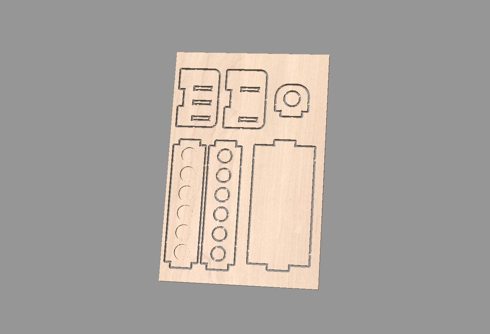 Silicone Storage Rack Digital Files Dxf Svg Ai Eps Pdf Crv With ...